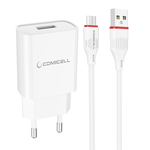 Kucni punjac Comicell Superior CO-DC21 2.1A Micro USB beli