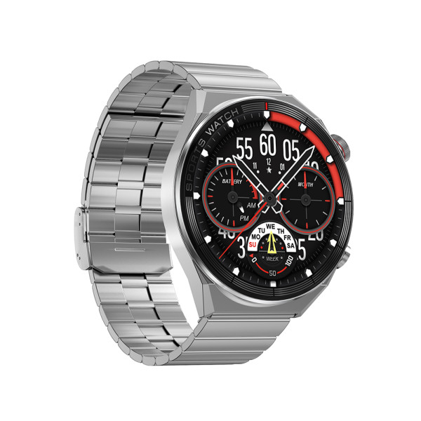 Smart Watch DT3 Mate silver (metalna i silikonska narukvica)