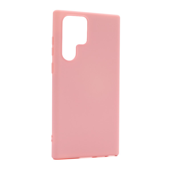 Futrola Soft Silicone za Samsung S908B Galaxy S22 Ultra 5G roze