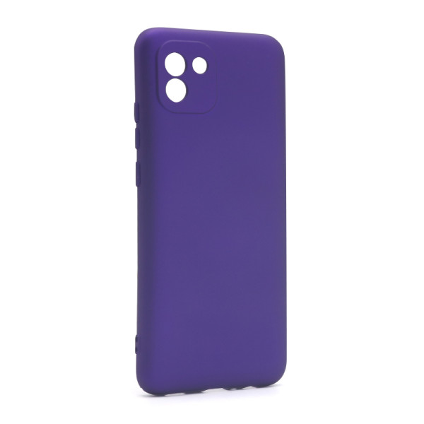 Futrola Soft Silicone za Samsung a035f Galaxy A03 (EU) ljubicasta