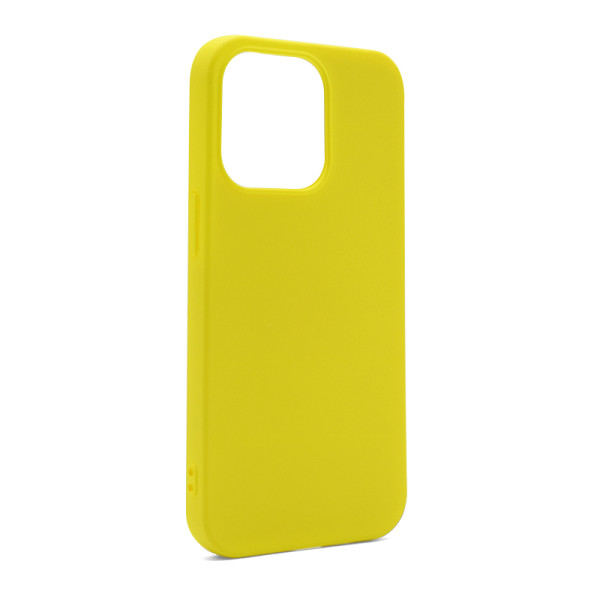 Futrola Soft Silicone za iPhone 13 Pro (6.1) zuta