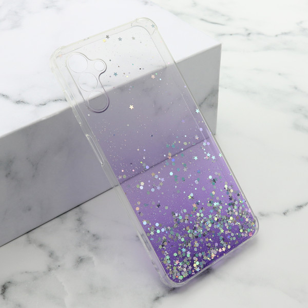 Futrola Simple Sparkle za Samsung A136/A047F Galaxy A13 5G/A04s ljubicasta