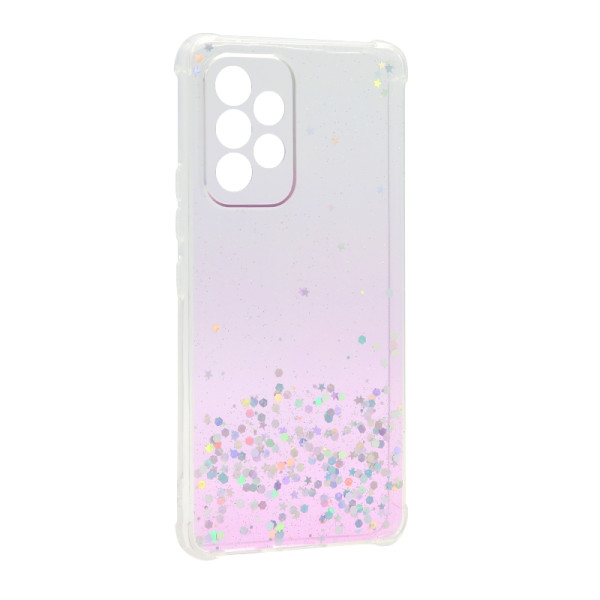 Futrola Simple Sparkle za Samsung A536B Galaxy A53 5G roze