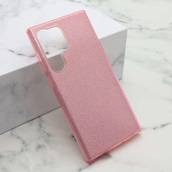 Futrola silikon GLITTER SHOW YOURSELF za Samsung S918B Galaxy S23 Ultra roze