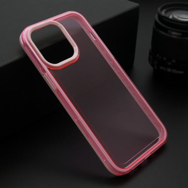 Futrola GUMMY COLOR za iPhone 14 Pro Max (6.7) roze