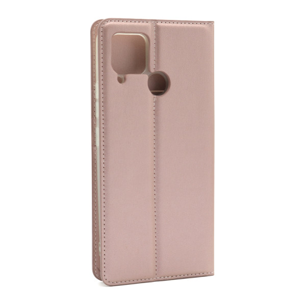 Futrola BI FOLD HANMAN za Realme C25 svetlo roze