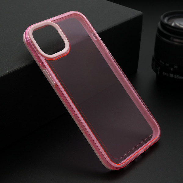 Futrola GUMMY COLOR za iPhone 14 Plus (6.7) roze