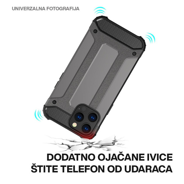 Futrola DEFENDER II za Xiaomi Redmi Note 12 Pro 5G crna