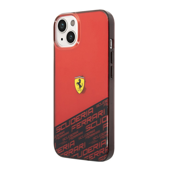 Futrola FERRARI Scuderia Print za Iphone 14 crvena Full ORG (FEHCP14SUBOR)