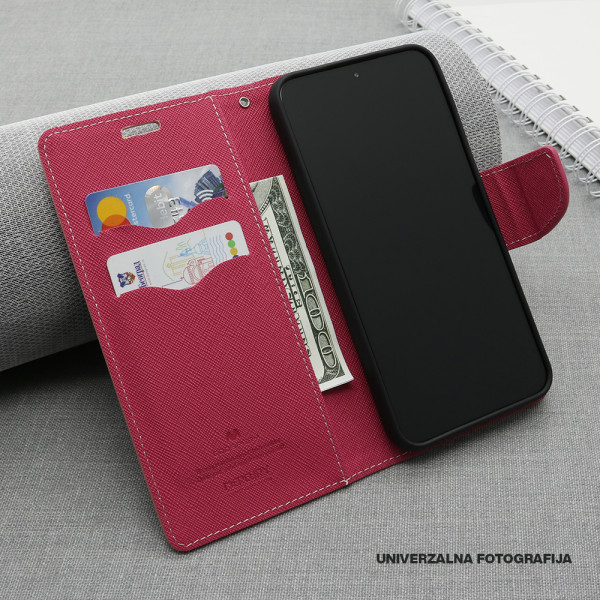 Futrola BI FOLD MERCURY za Xiaomi Redmi Note 12 Pro pink