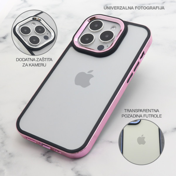 Futrola NEW SKIN za iPhone 14 Pro Max (6.7) roze