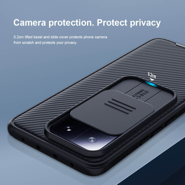 Futrola Nillkin Cam Shield Pro za Xiaomi 13 Pro crna