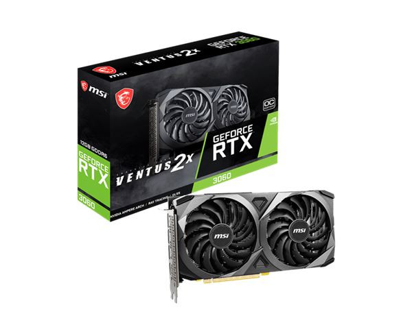 VGA MSI RTX 3060 VENTUS 2X 12G OC