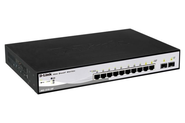 D-Link switch web upravljivi DGS-1210-10P