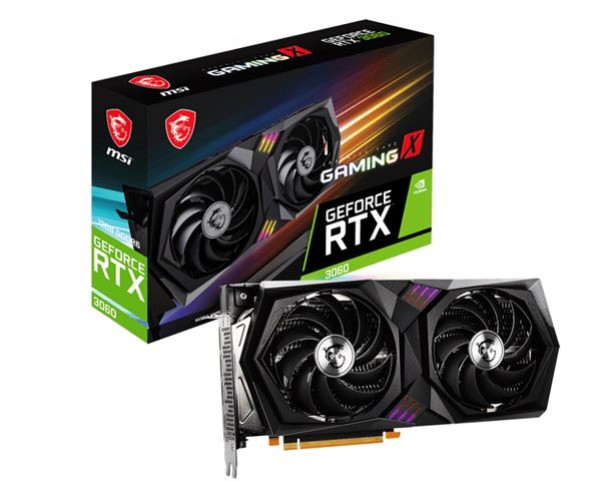 VGA MSI RTX 3060 GAMING X 12G