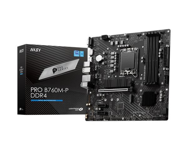 MBO 1700 MSI PRO B760M-P DDR4