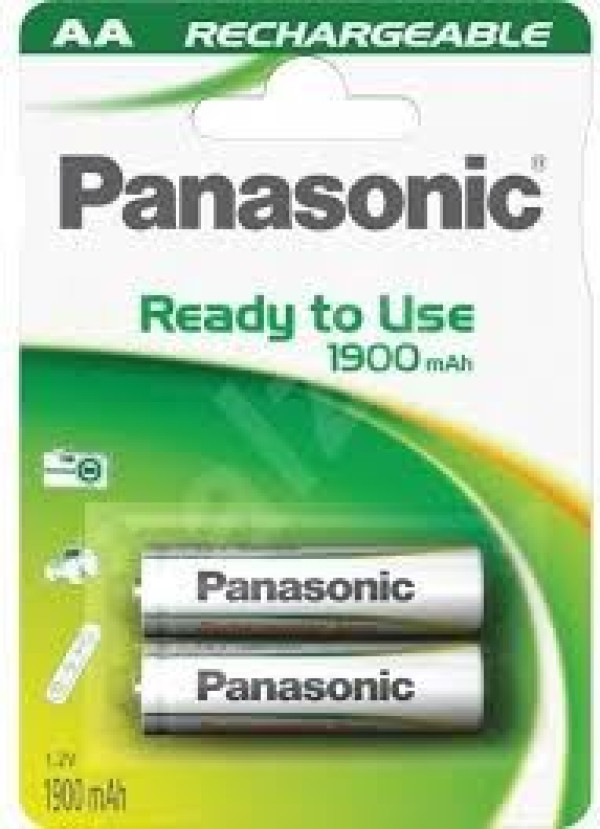 PANASONIC baterije HHR-3MVE2BC -2× AA punjive 1900 mAh