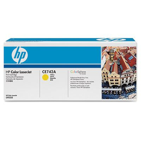 SUP HP TON CE742A Yellow za CP5225