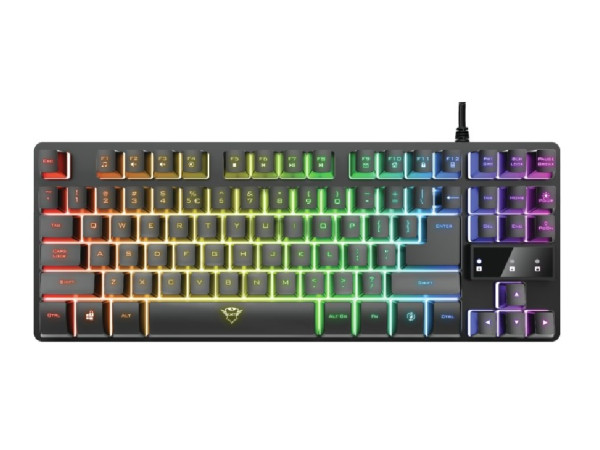 Tastatura TRUST GXT833 THADO žičnaRGBgamingcrna