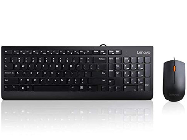 Tastatura+miš LENOVO 300 žični setUS103Pcrna