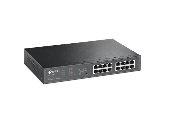 Switch TP-LINK TL-SG1016PE Gigabit16xRJ45101001000MbseSmart8x PoE+Rackmount metalno kuciste