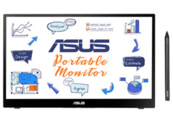 Monitor ASUS ZenScreen MB14AHD  14''IPS1920x108060Hz5ms GtGUSB C x2prenosnicrna