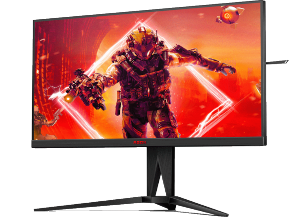 Monitor AOC AGON AG275QXNEU 27''VA2560x1440165Hz1ms GtGHDMIx2,DPx2,USBfreesyncpivot,visina