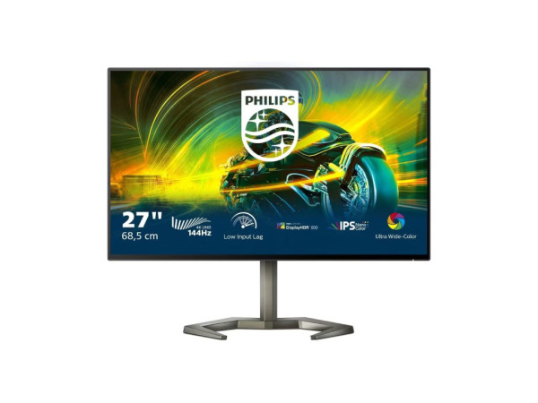 Monitor PHILIPS EVNIA 27M1F580000 27''IPS3840x2160144Hz1ms GtGHDMIx2,DPx2,USBGsyncPivotcrna