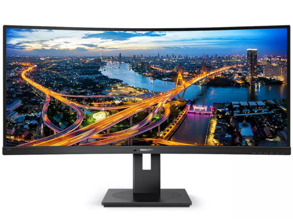 Monitor PHILIPS 346B1C00 34''VA,21:9,zakrivljen3440x1440100Hz4ms GtGHDMI,DP,USB,LANzvučnici