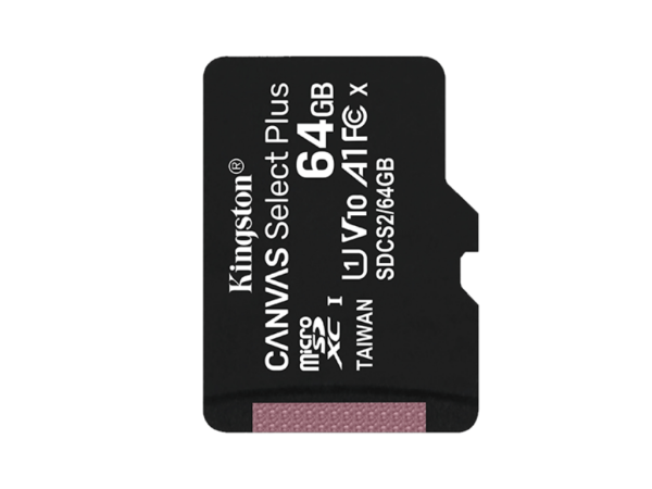 Memorije kartice KINGSTON SDCS264GBSPmicroSDXC64GBClass10 U1100MBs-85MBs