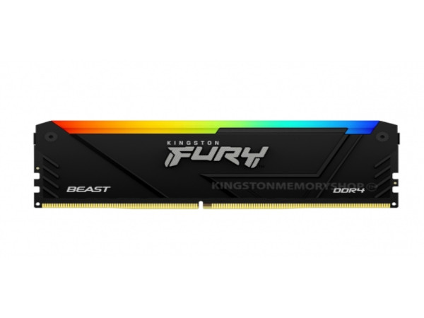 Memorija KINGSTON 32GB(2x16GB)DIMMDDR43200MHzCL16FURY Beast RGB