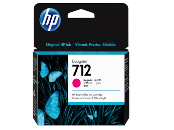 HP 712 29-ml Magenta DesignJet Ink Cartridge