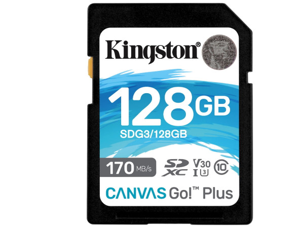 Memorije kartice KINGSTON SDG3128GBSD128GBClass 10170MBs-70MBs