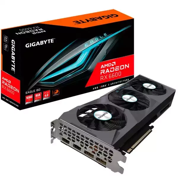 Grafička karta Gigabyte Radeon RX 6600 EAGLE 8GB GDDR6 GV-R66EAGLE-8GD 128bit 2xDP2xHDMI