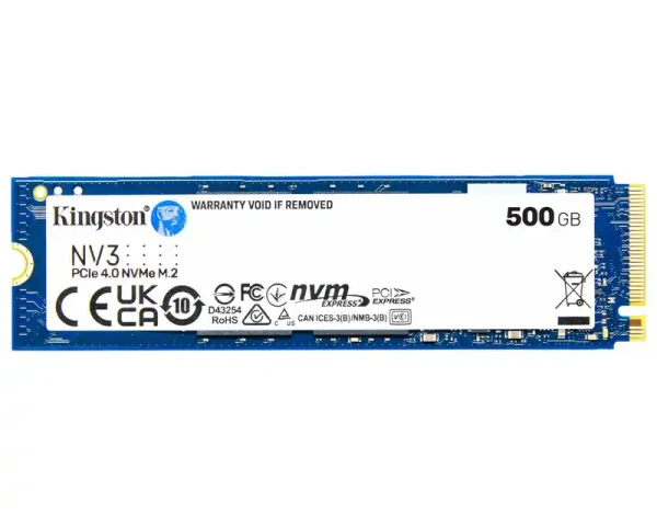 SSD M.2 NVME 500GB Kingston SNV3S500G 6000MBs5000MBs