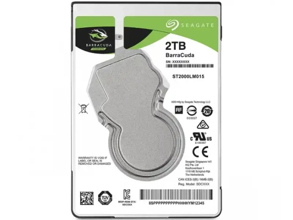 Hard disk 2.5 SATA 2TB SEAGATE Barracuda ST2000LM015