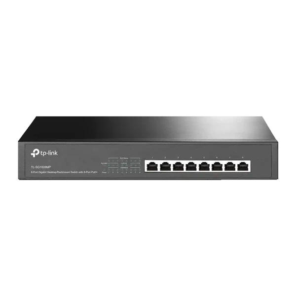 Svič 101001000 8 PoE+ -port TP-Link TL-SG1008MP