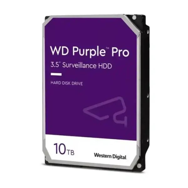 Hard disk 10TB SATA3 Western Digital 256MB  WD101PURP  Purple Pro