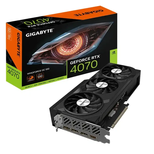 Grafička karta Gigabyte GeForce RTX 4070 GV-N4070WF3OC-12GD 12GB  192bit  3xDPHDMI