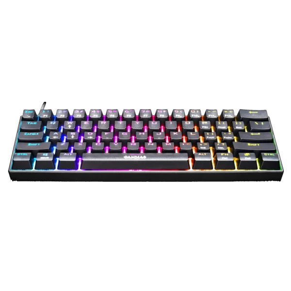 Tastatura Gamdias Hermes E3 RGB mehanička, crna,blue switch