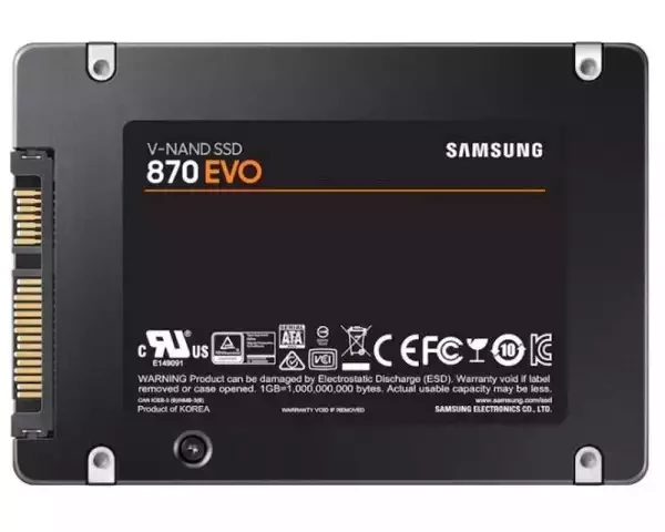 SSD 2.5 SATA III 500GB Samsung 870 EVO MZ-77E500BEU