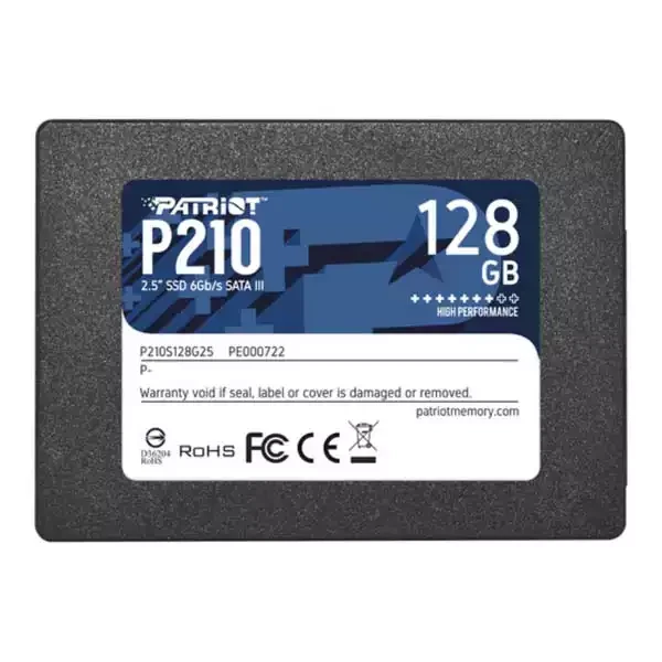 SSD 2.5 SATA3 128GB Patriot P210 450MBs430MBs P210S128G25