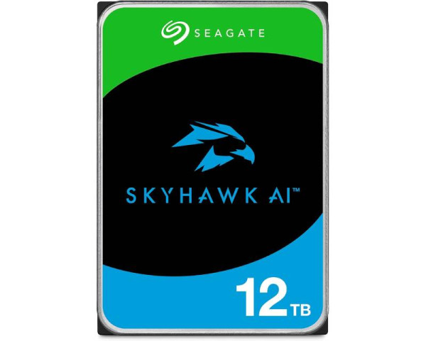 SEAGATE 12TB 3.5 inča SATA III 256MB ST12000VE001 SkyHawk Surveillance hard disk