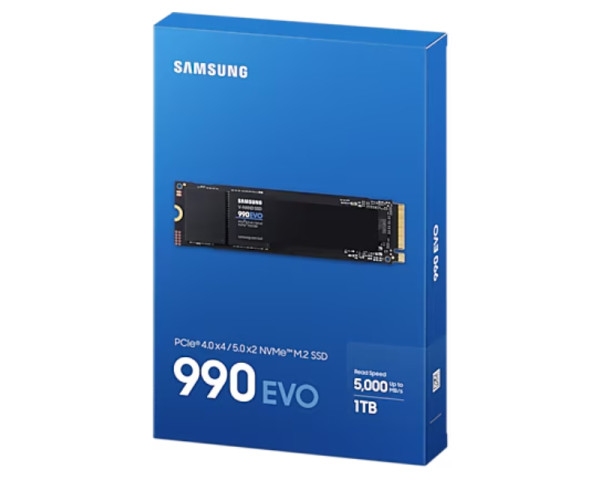 SAMSUNG 1TB M.2 NVMe MZ-V9E1T0BW 990 EVO Series SSD 