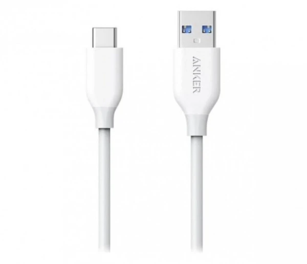 Anker kabl USB/Type C  0,9m bela