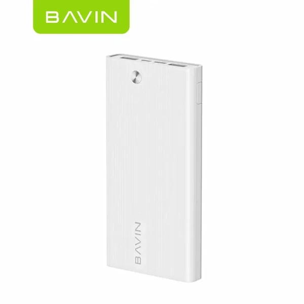 BAVIN Power Bank 10000mAh bela