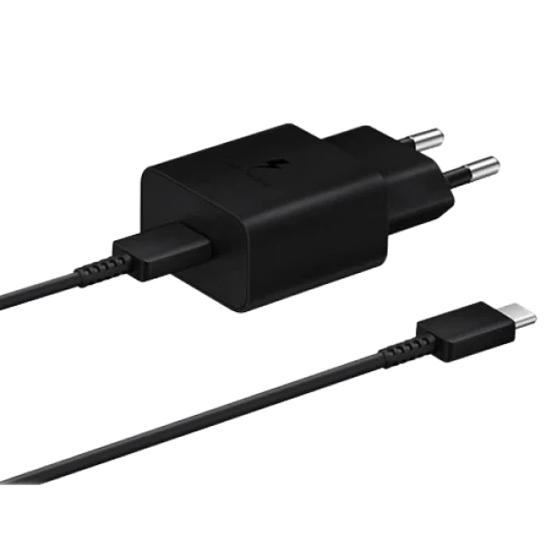 Samsung punjač 15W Type-C + kabel Type-C ( EP-T1510 ) crna