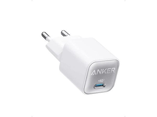 Anker punjač GaN 30W Type C bela