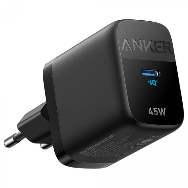 Anker punjač 45W Type C  crna