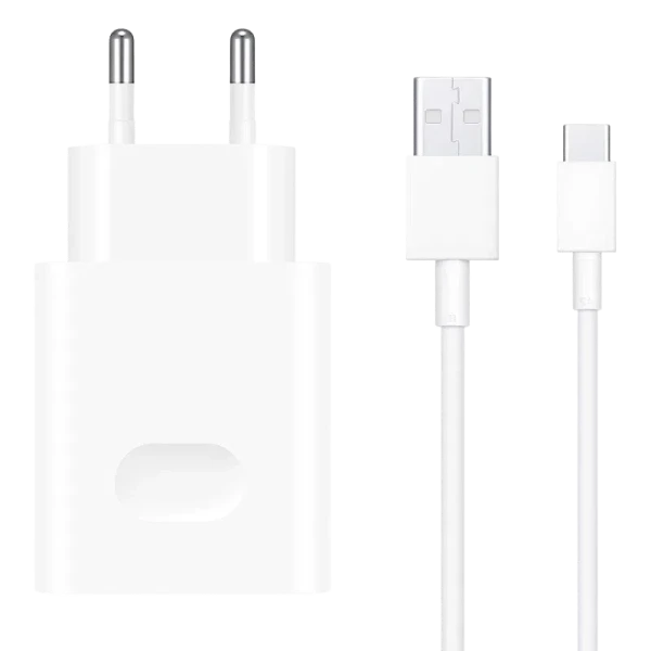 HONOR punjač SuperCharge Power Adapter 22,5W + kabl type-A na type-C bela